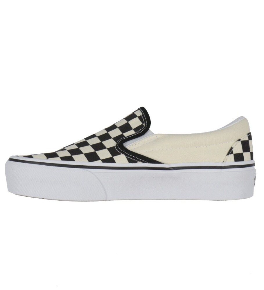 Vans   Sneakers Classic Slip on Platform   Hvit - side a