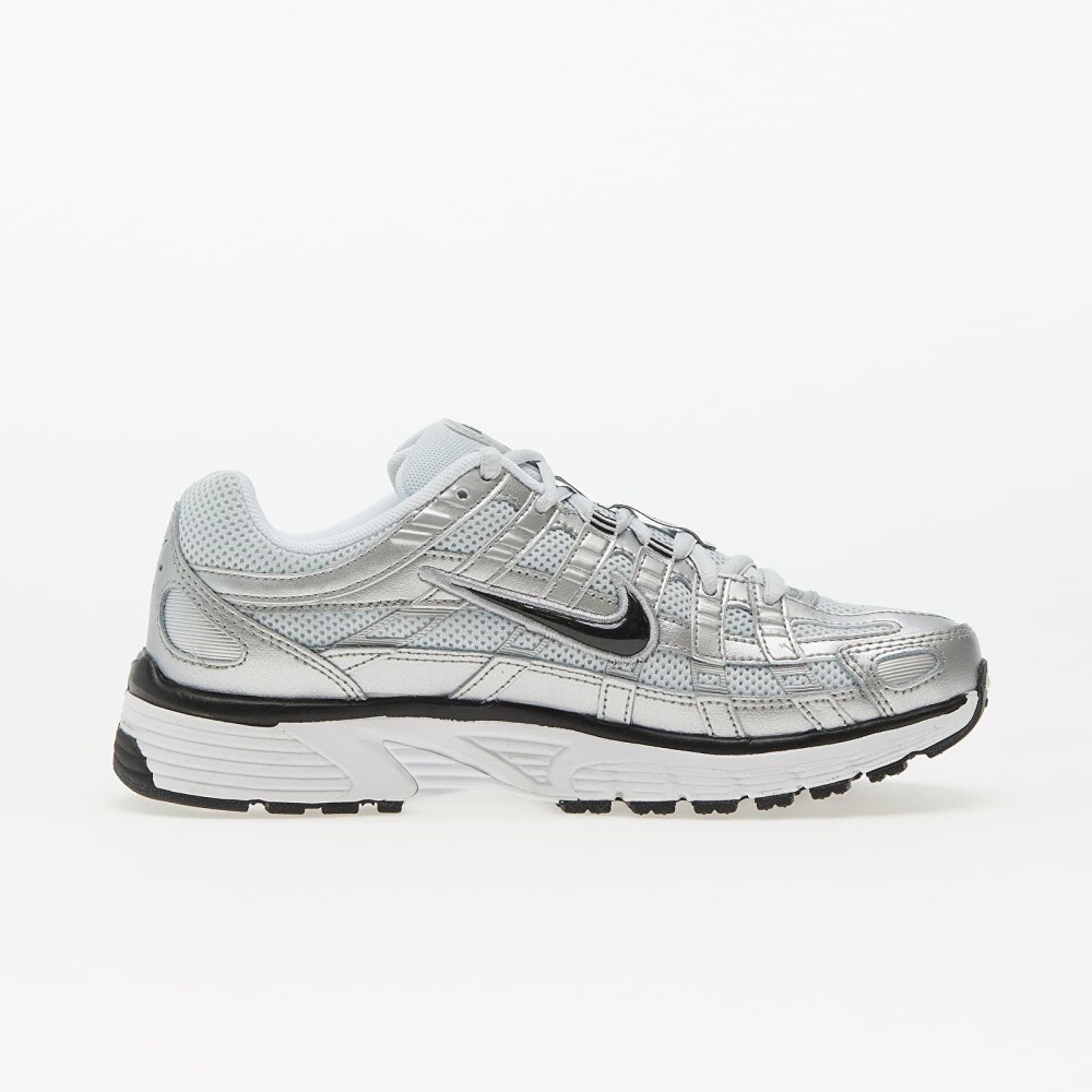 Joggesko Nike P 6000 White/ Black Metallic Silver EUR 42.5 - side b