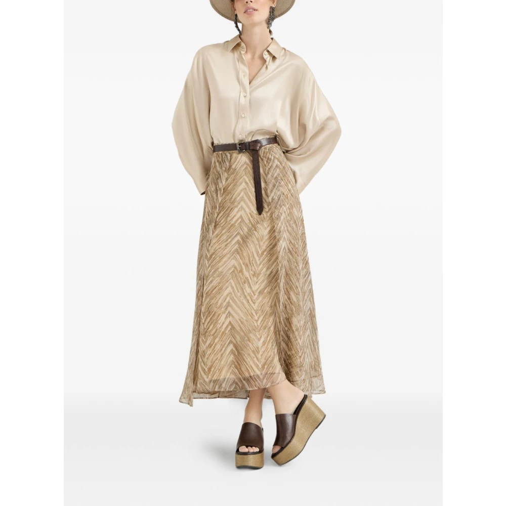 Brunello Cucinelli Dame Sko Brun 39 EU, - side b