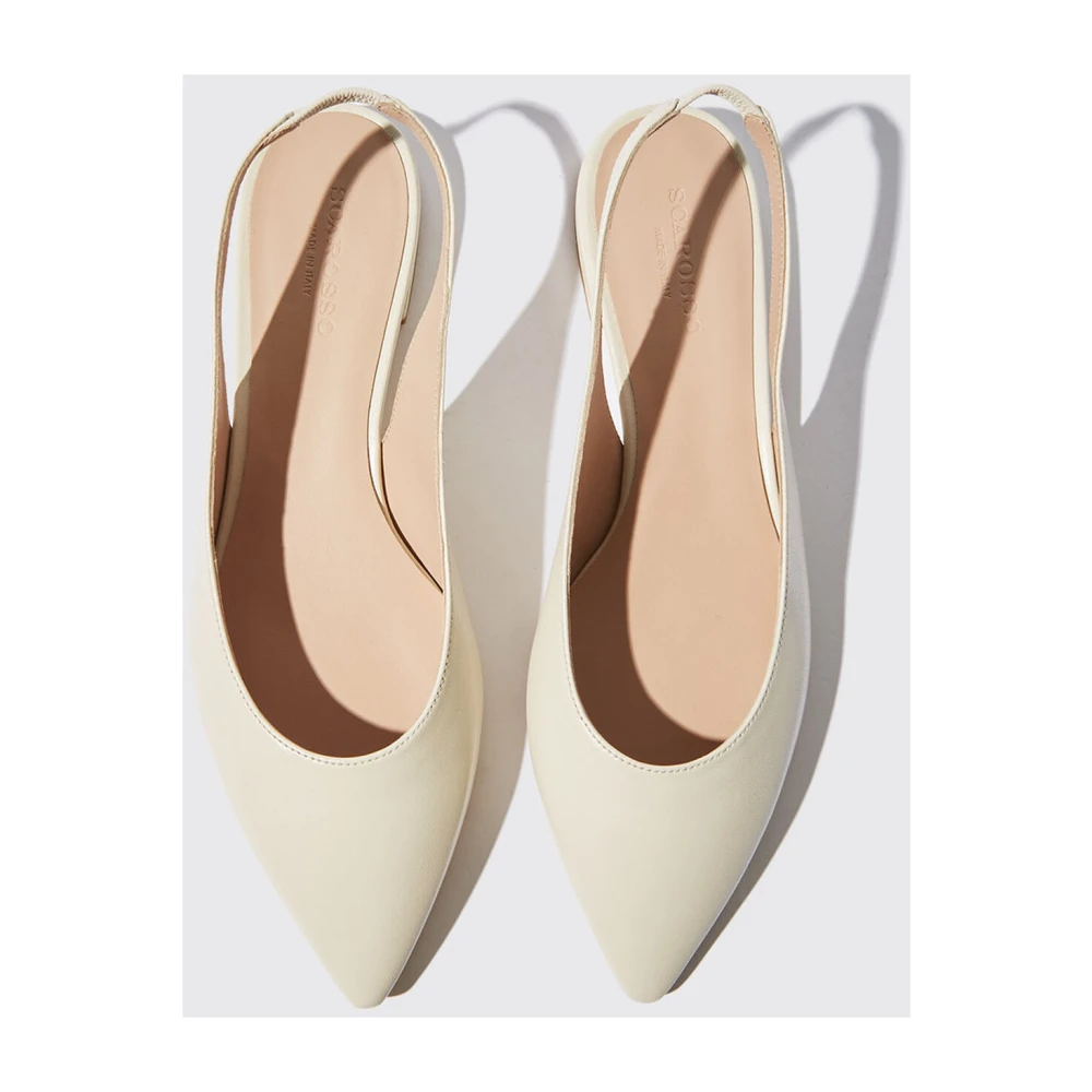 Scarosso Dame Sko Beige 38 1/2 EU, - side b
