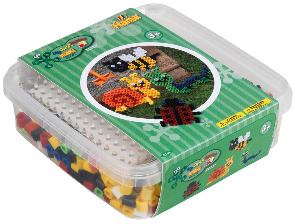 Hama Insekter Hama Maxi Perler Boks Insekter 600 stk » Best Pris på Prisradar.no