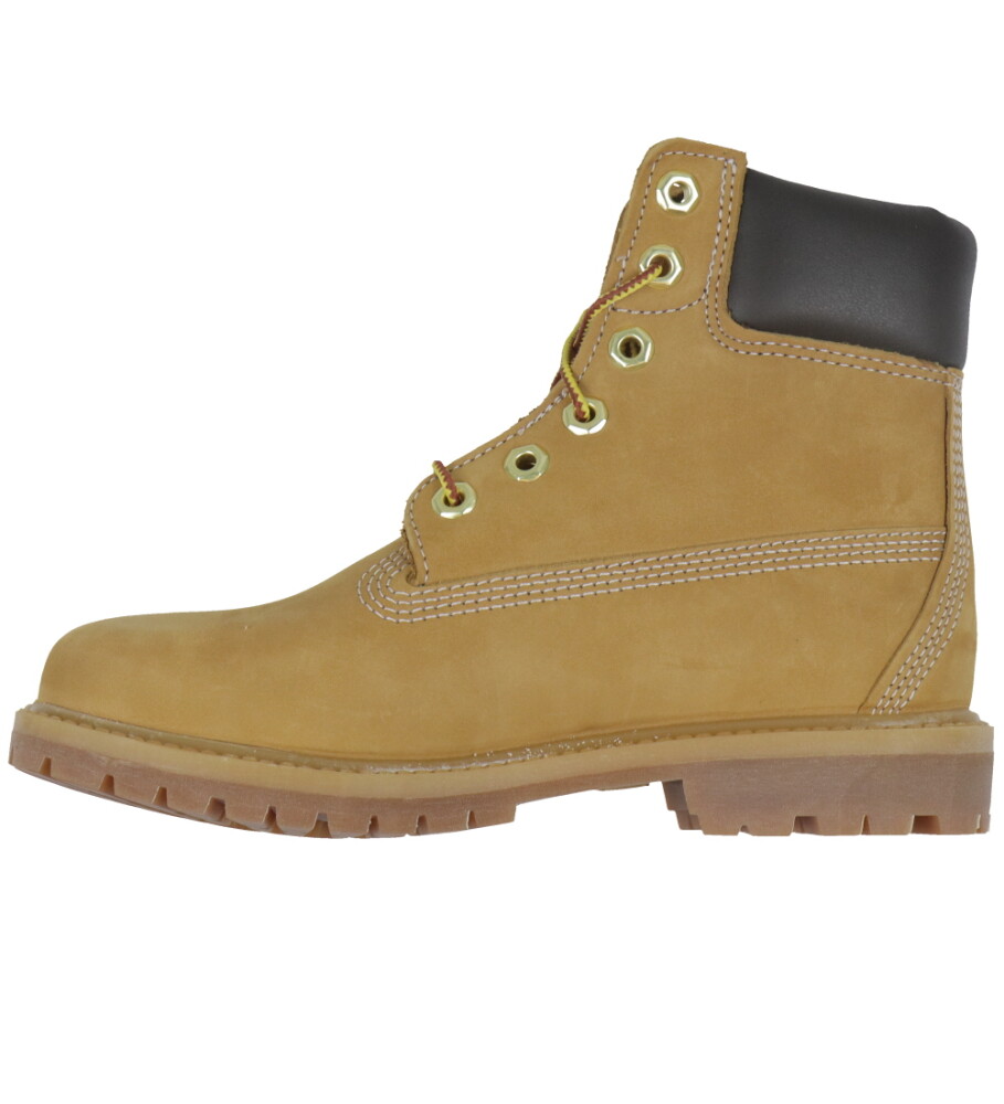Premium 6 Inch Lace Up Waterproof Boot W - Wheat - side a