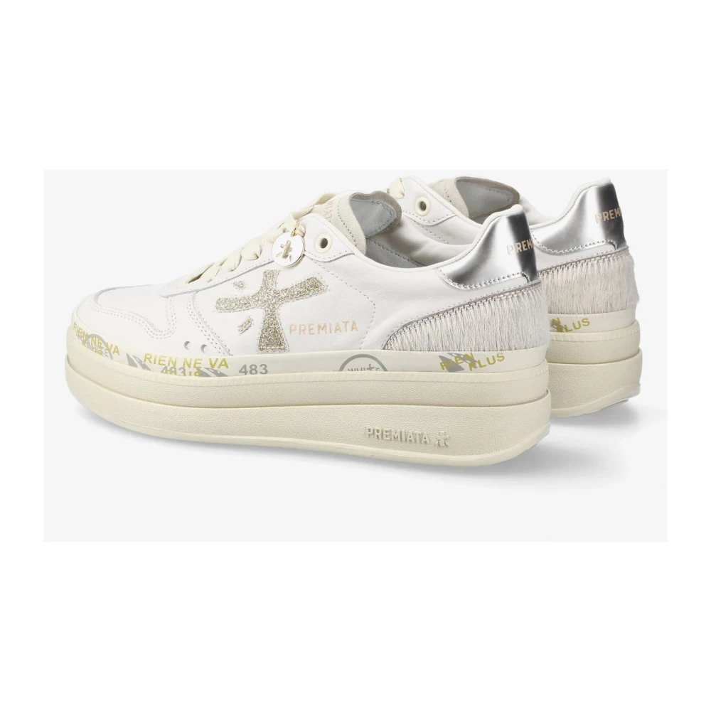 Premiata Dame Sko Hvit 41 EU - side a