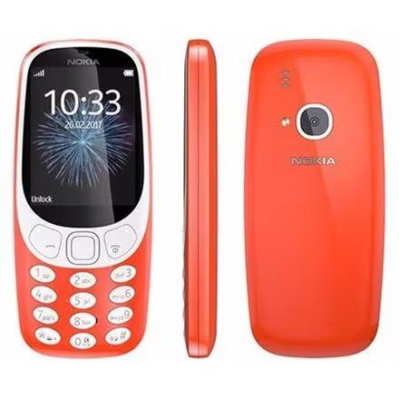 Nokia 3310 Bar Sperre Dual-SIM 6,1 Cm 2.4 2 Mp Rød