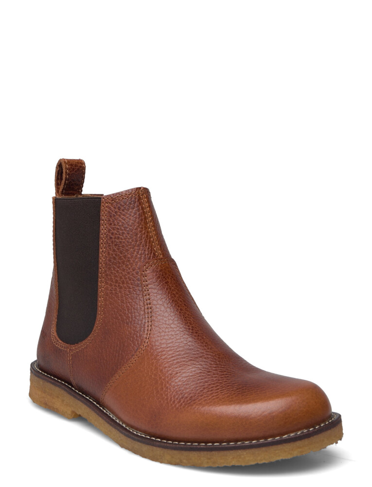 ANGULUS Booties - Flat - With Elastic - Brown - 36 - main photo