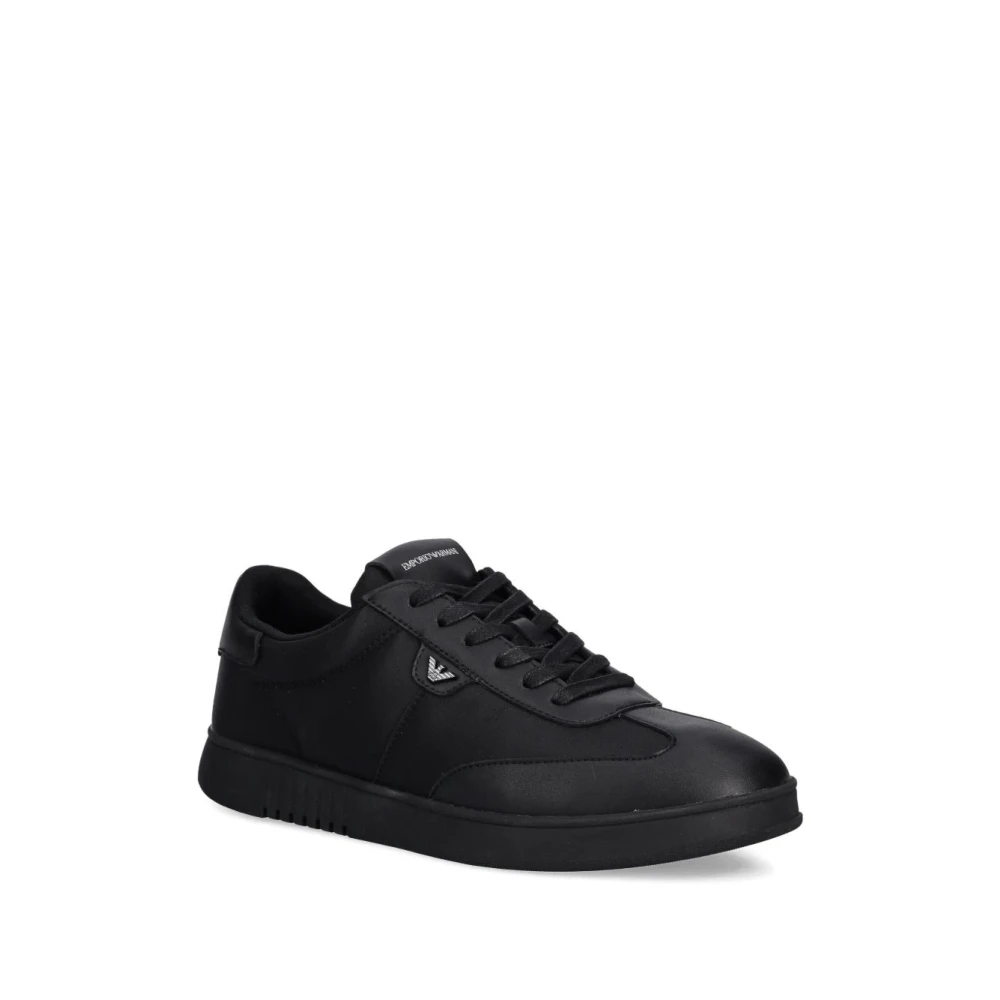 Emporio Armani Herre Sko Svart 40 1/2 EU, - side a