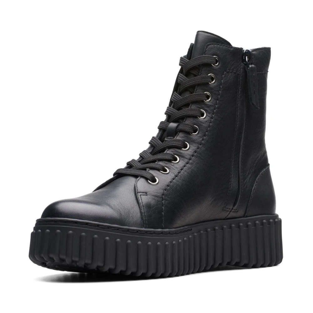 Clarks Dame Sko Svart 37 EU - side b