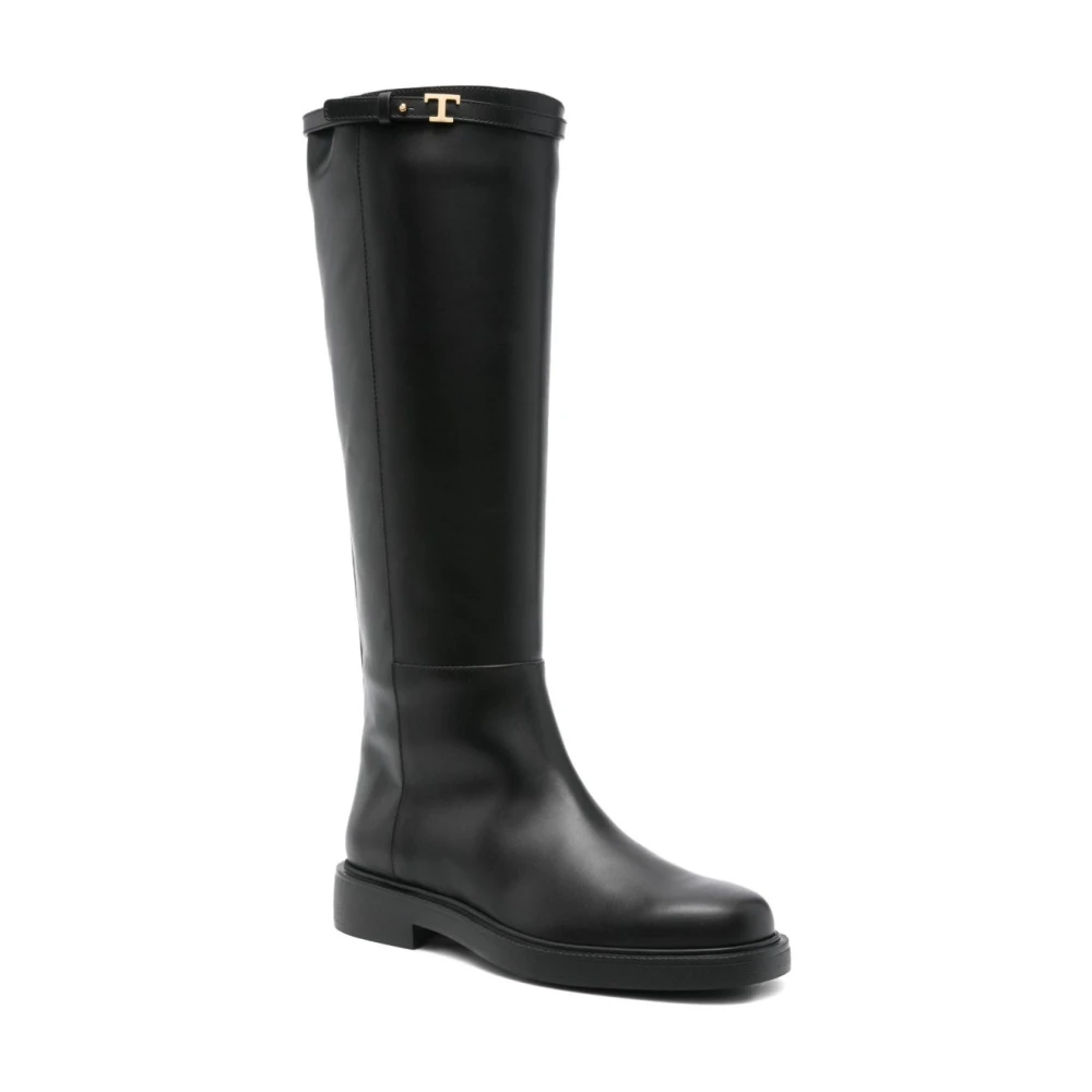 Tod's Dame Sko Svart 38 1/2 EU, - side b