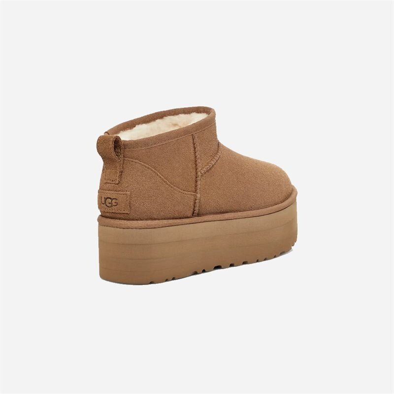 Ugg W Classic Ultra Mini Platform Chestnut 39 - side b