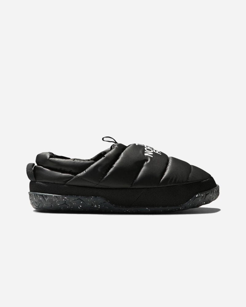 W Nuptse Mule - Black/White - side a