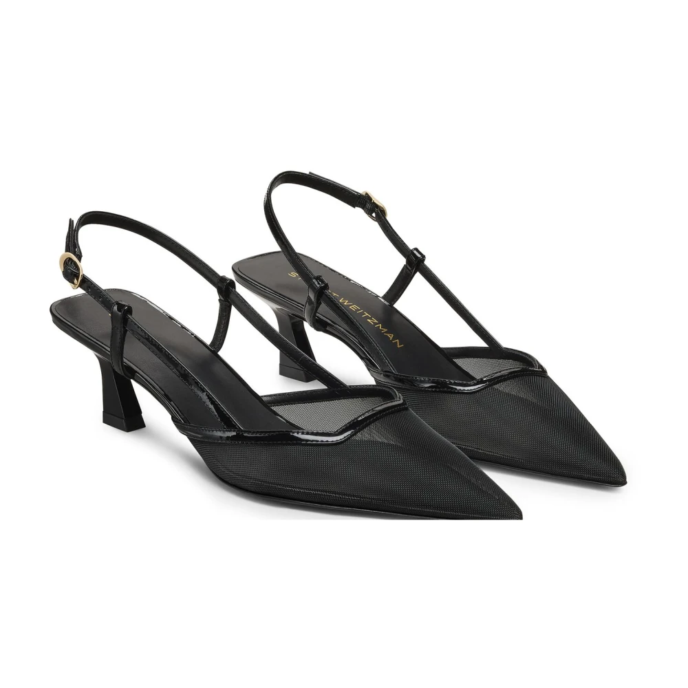 Stuart Weitzman Dame Sko Svart 36 EU, - side a