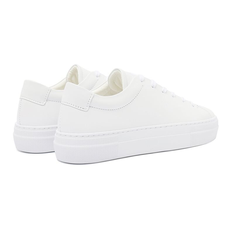 Garment Project Ella Suede White Leather - side a