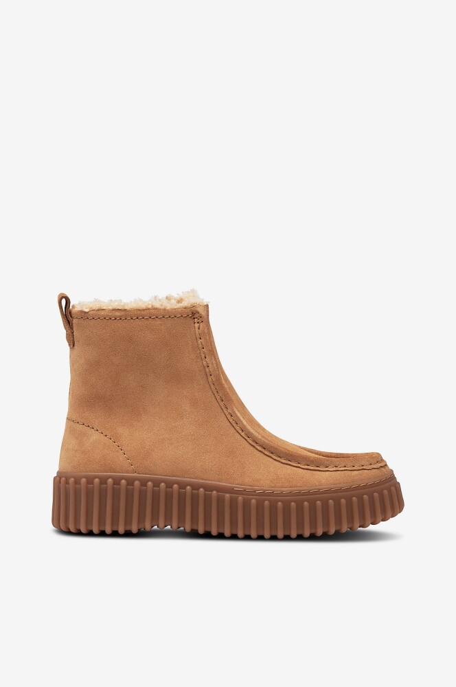 Clarks Boots Torhill Cozy D Brun - main photo