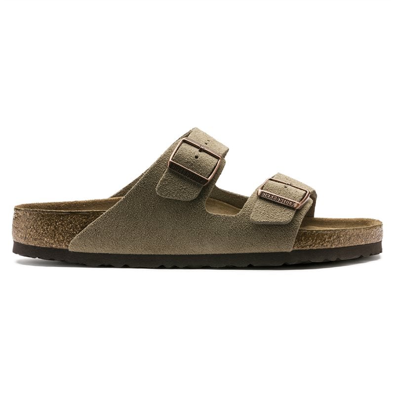 Birkenstock Arizona Soft Footbed Suede Leather Taupe - main photo
