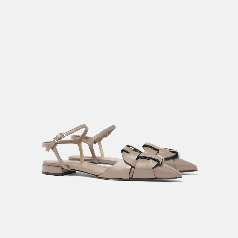 Scarosso Dame Sko Beige 38 EU, - side a
