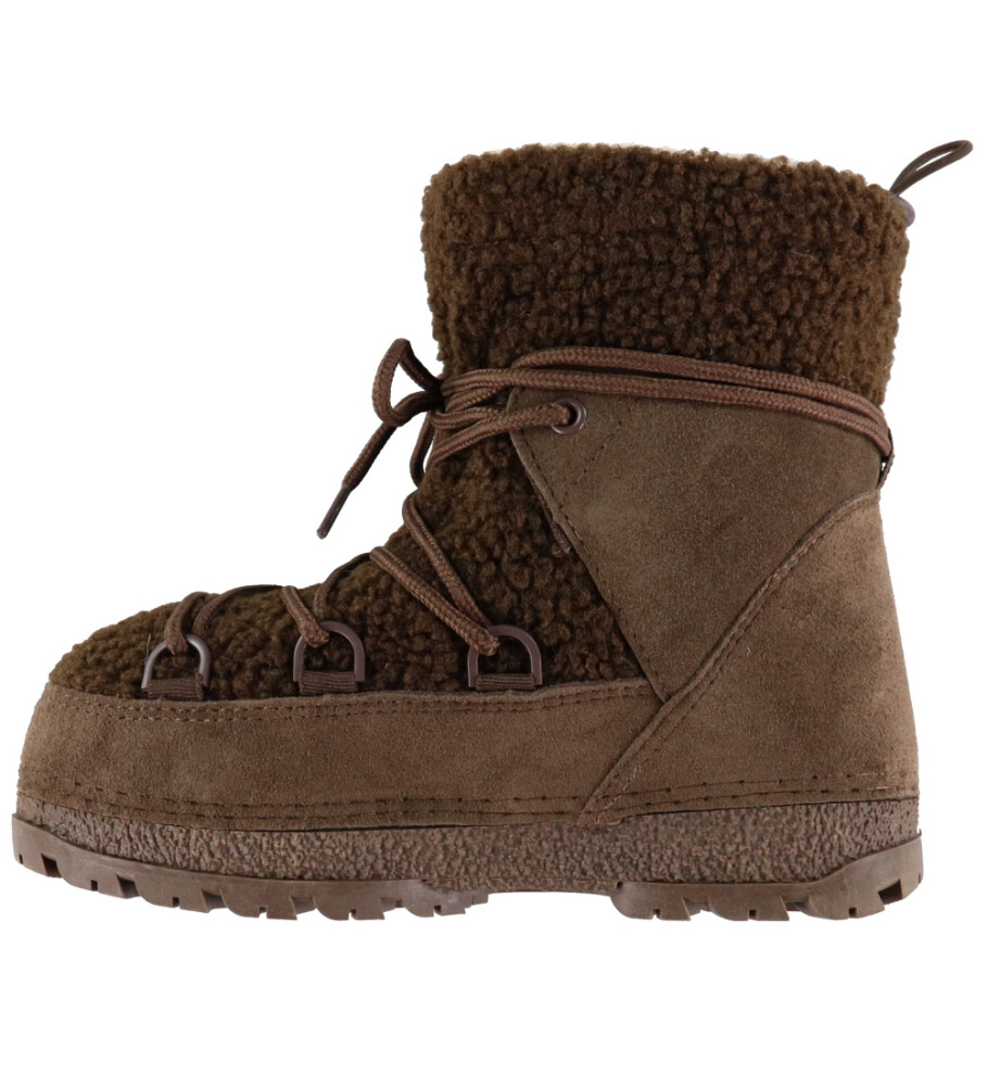 Rubberduck  Women's Rd Teddy Snowboots Adult Chocolate 42 - side a
