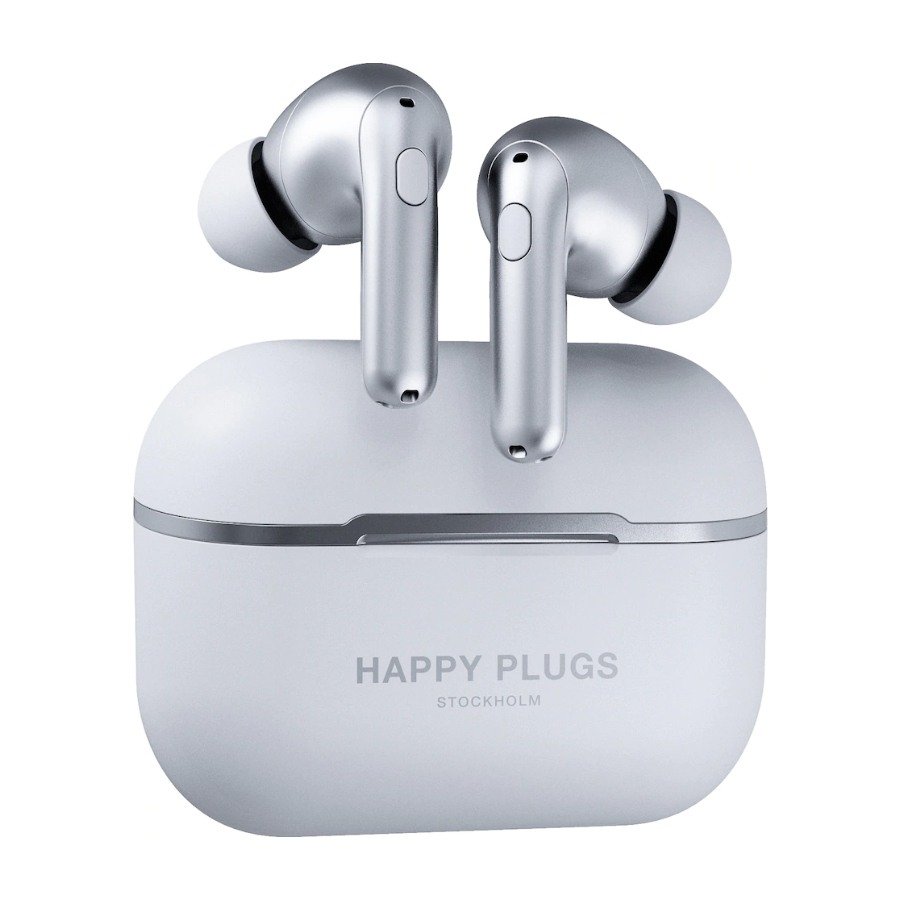 Happy Plugs Air 1 Zen Sølv