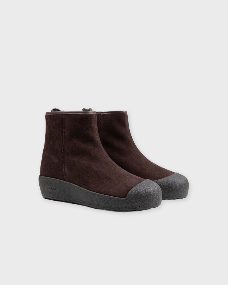 Bally Women's Guard III L Calf Suede Ebano 36 - side b