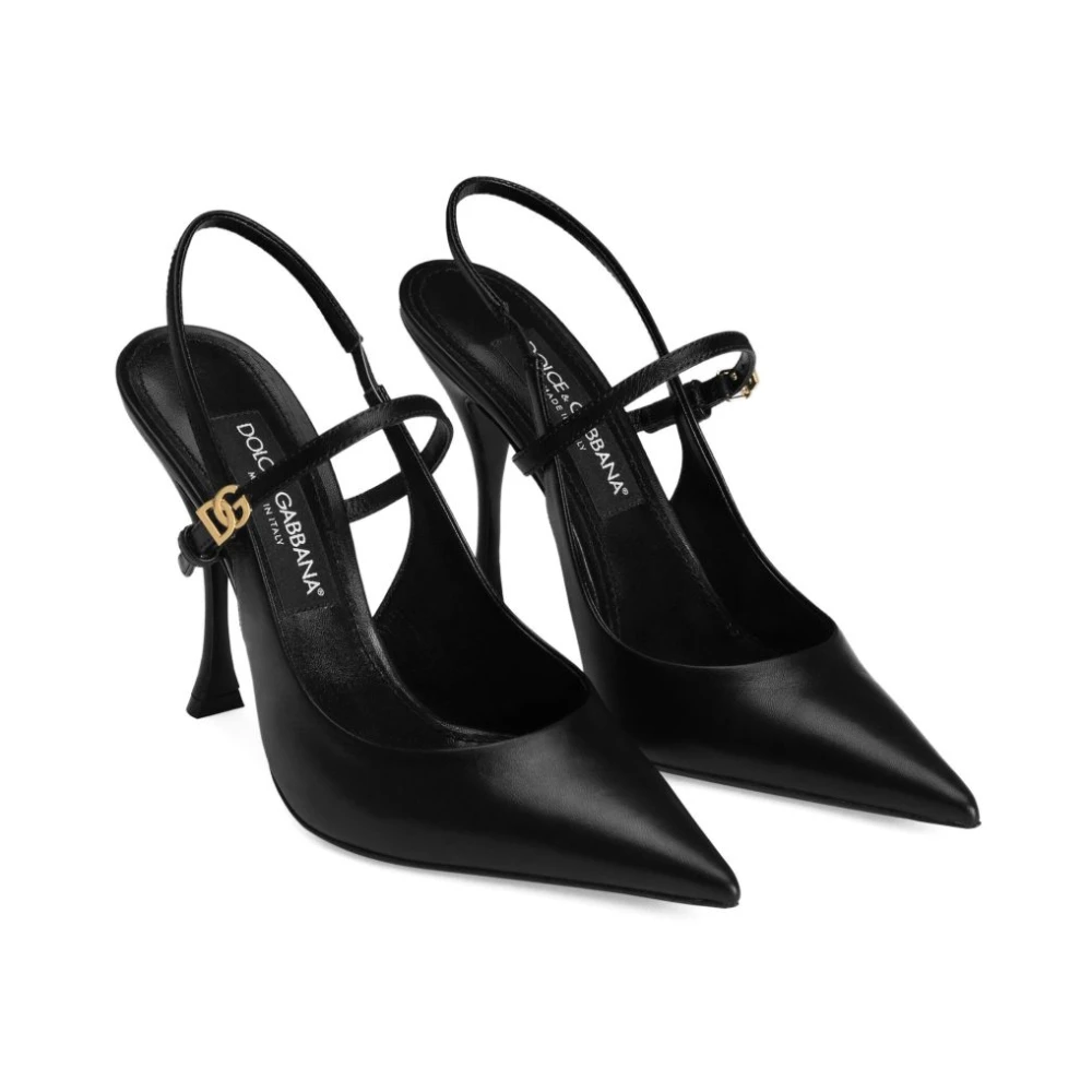 Dolce & Gabbana Dame Sko Svart 36 EU, - side a