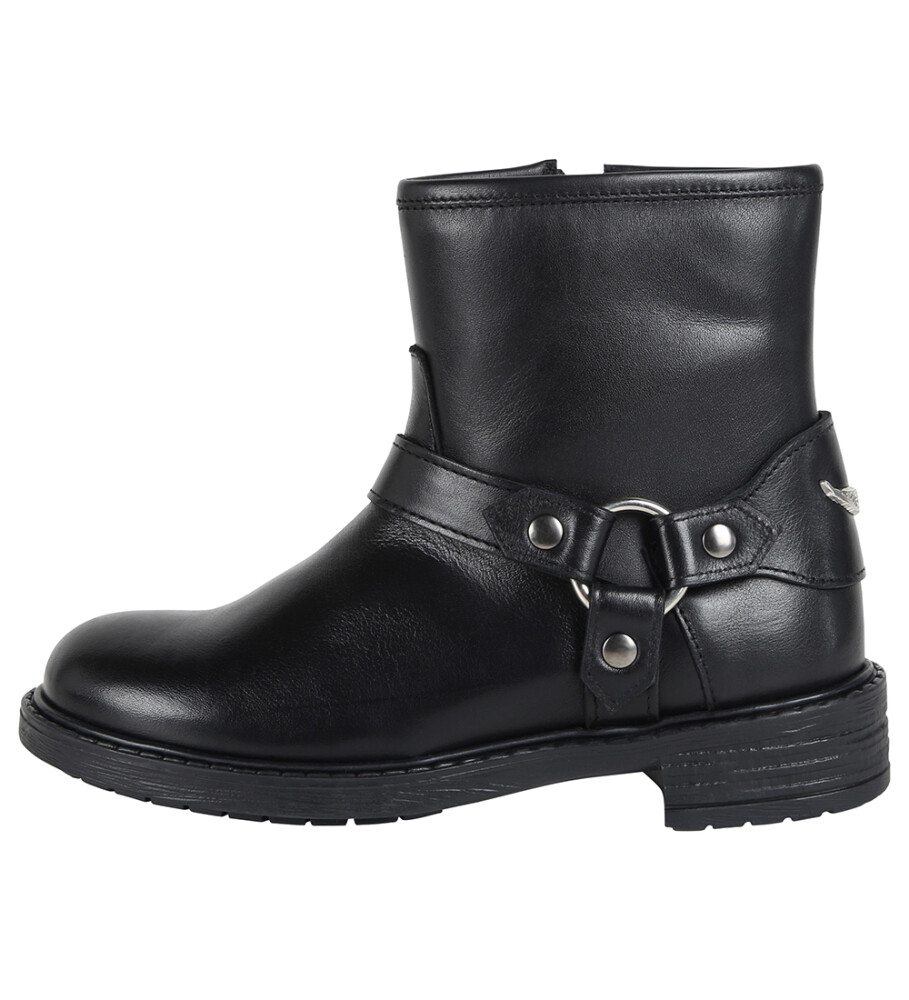 Zadig & Voltaire Kids Ankle Boots - Black - 37 - side a