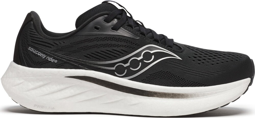 Saucony Women"s Ride 18 Black/white 44 - main photo