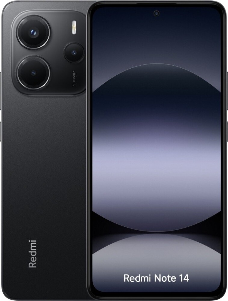 Xiaomi Redmi Note 14 4G 6GB/128GB Midnight Black