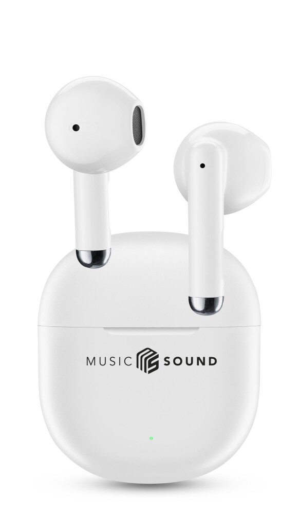 MusicSound BREEZE TWS Ørepropper Hvit