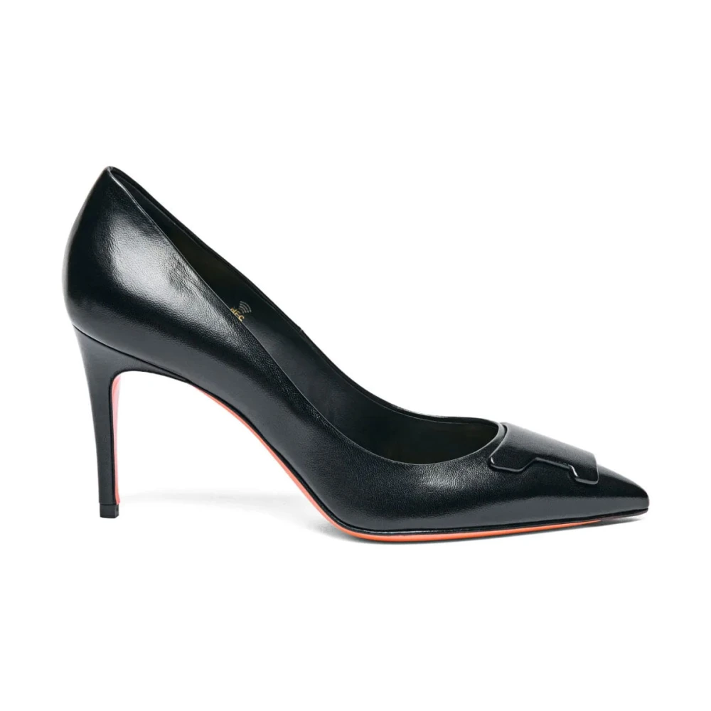Santoni, Dame, Sko, Svart, 40 EU, - main photo