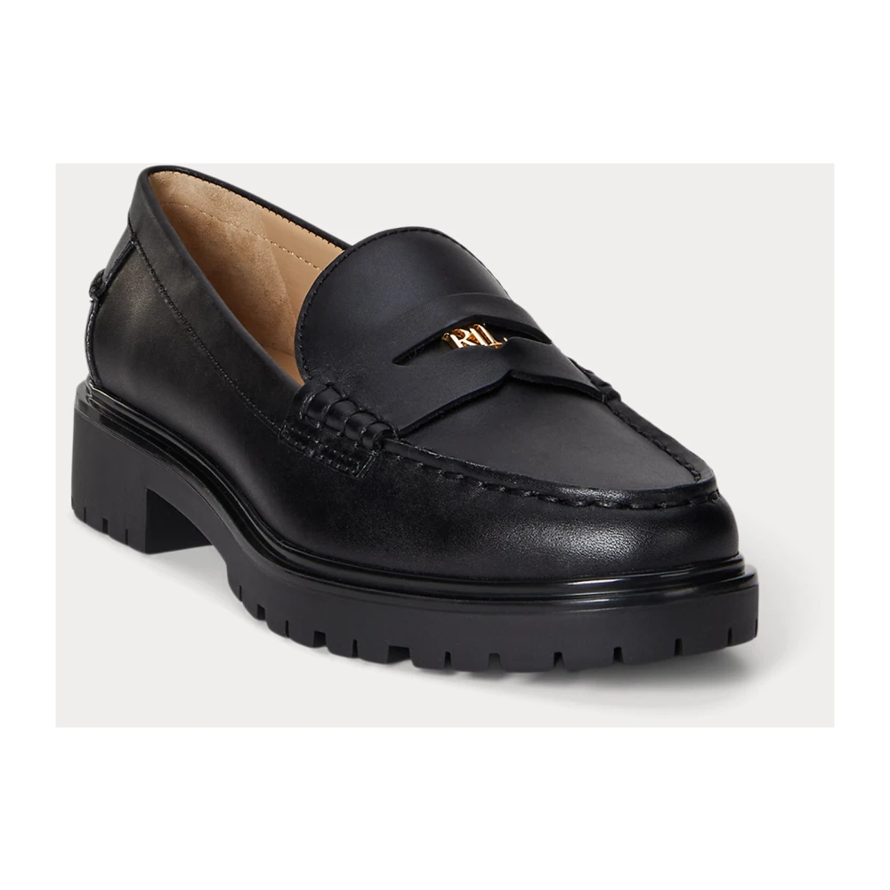 Ralph Lauren Lauren Loafers Smooth Calf marli fl lfr Svart - side a