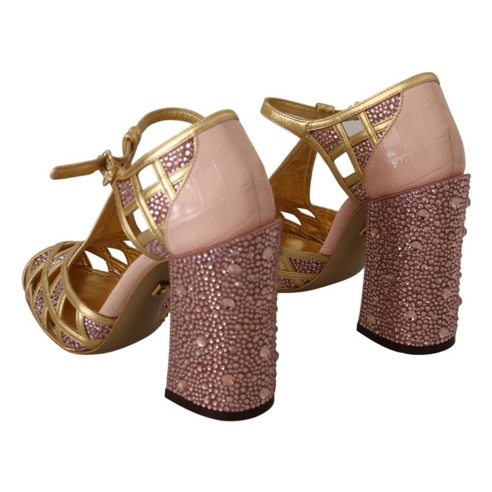 Dolce & Gabbana Dame Sko Rosa 36 EU, - side a