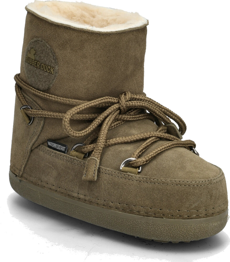 Rubber Duck Rd Bulky Boots Suede Adult - Khaki green - 41 - main photo