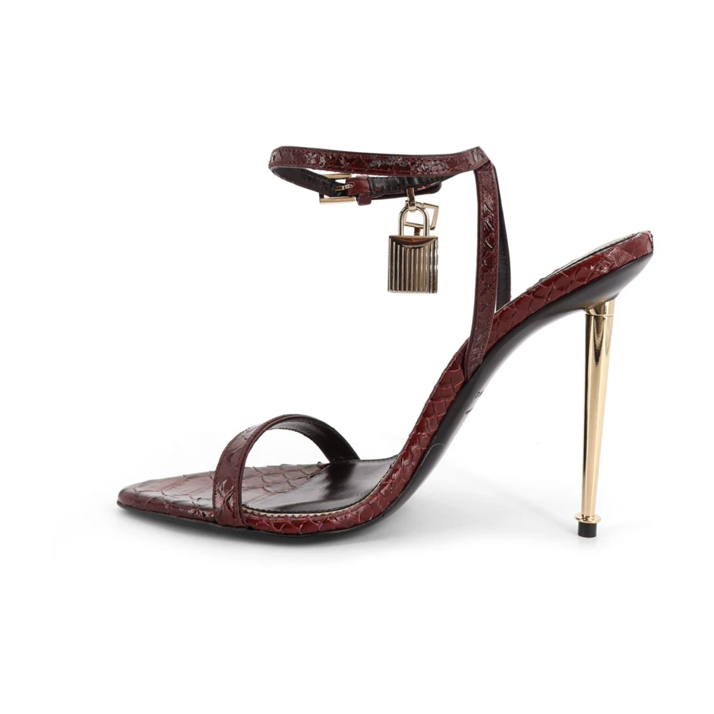Tom Ford Dame Sko Rød 38 EU, - side a