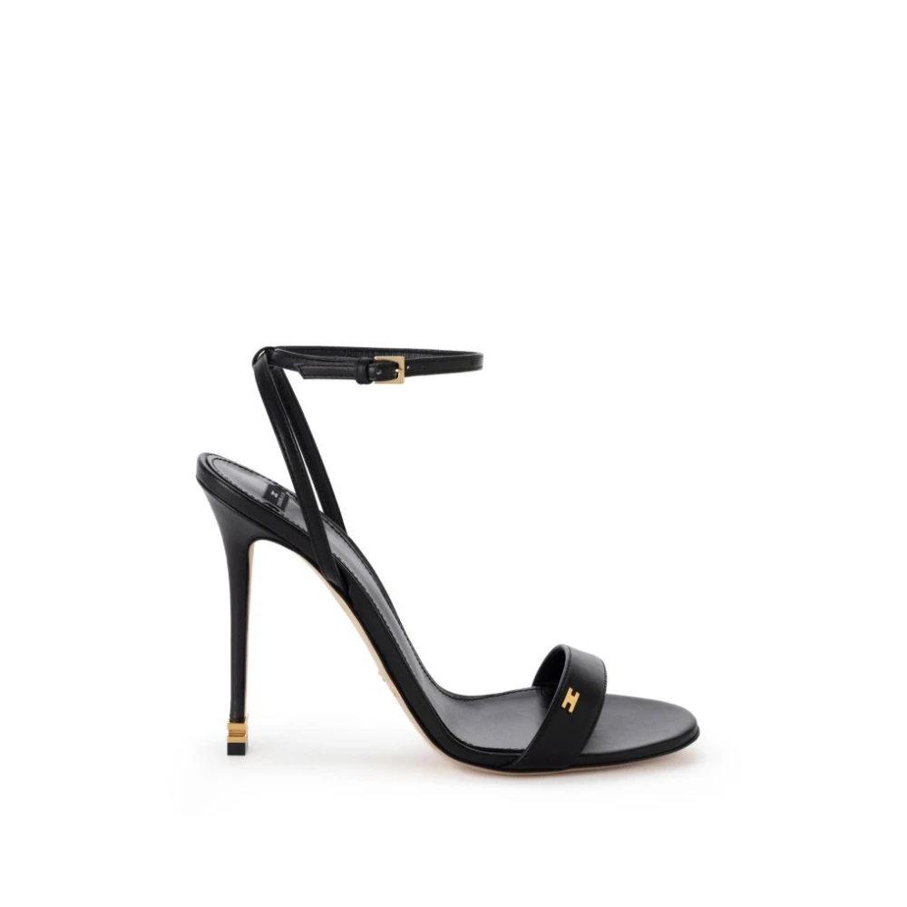 Elisabetta Franchi Dame Sko Svart 40 EU, - main photo