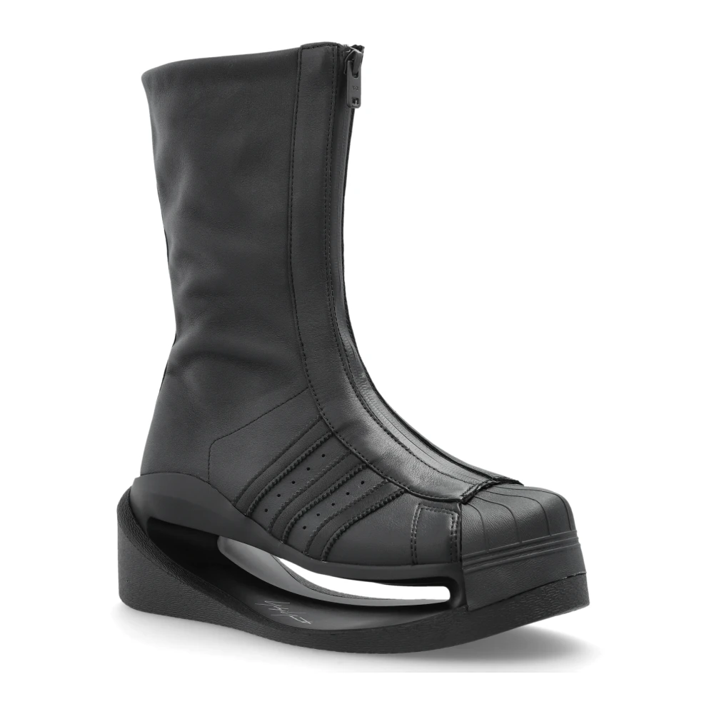 Y 3 Dame Sko Svart 39 1/2 EU, - side b