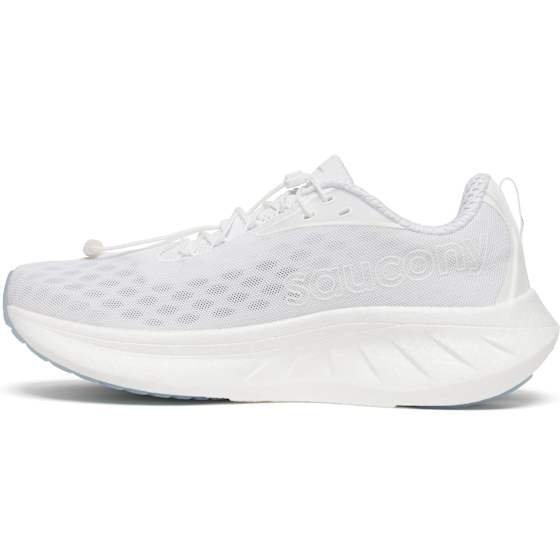 Saucony Ride 18 Dame Cool White 37.5 - side b