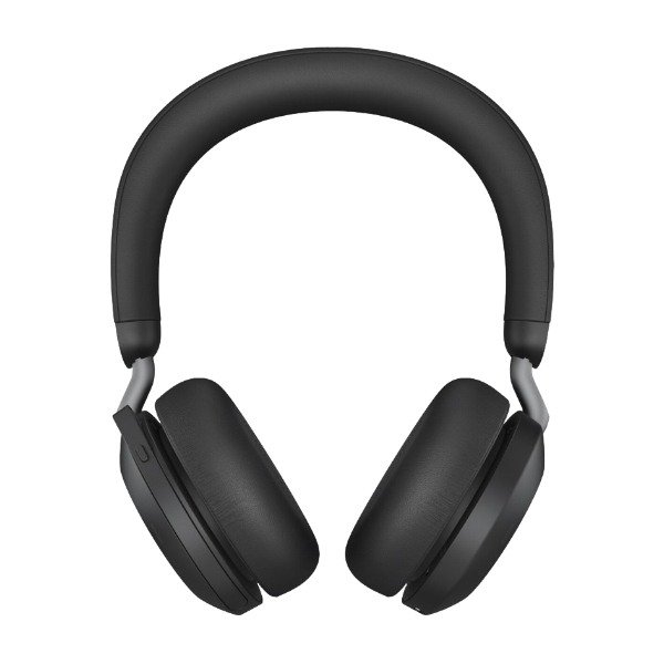 Jabra Evolve2 75 Link380c Uc Hodesett Usb-c Via Bluetooth-adapter Optimert For Uc Stereo Svart
