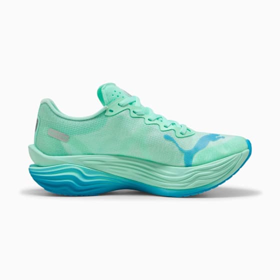 Puma Deviate NITRO Elite 3 Dame Mint Melt/Speed Blue 37 - side a