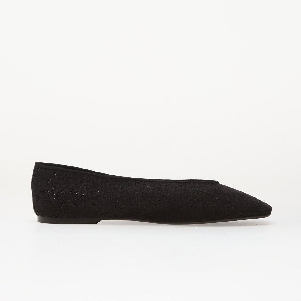 Calvin Klein Square Ballerina Aop Mesh   Black   38 - side b