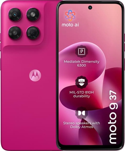 Motorola G37 4GB/128GB Fuchsia Red