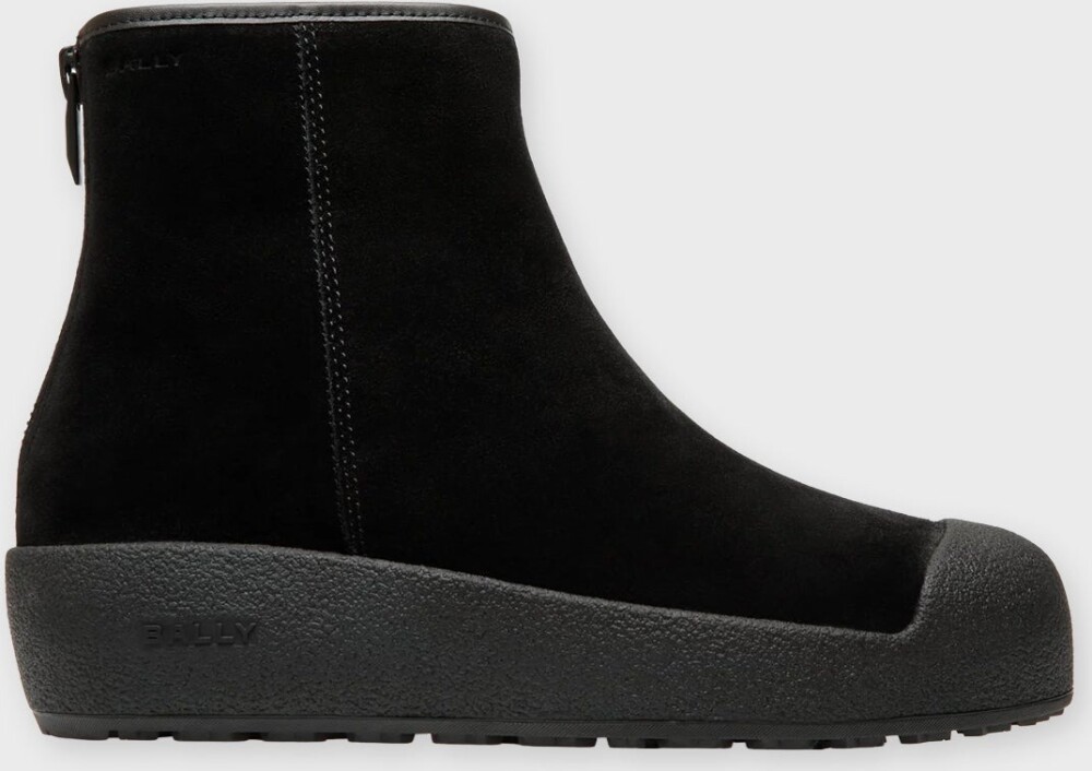 Bally Women's Guard III L Calf Suede Black 41 - main photo