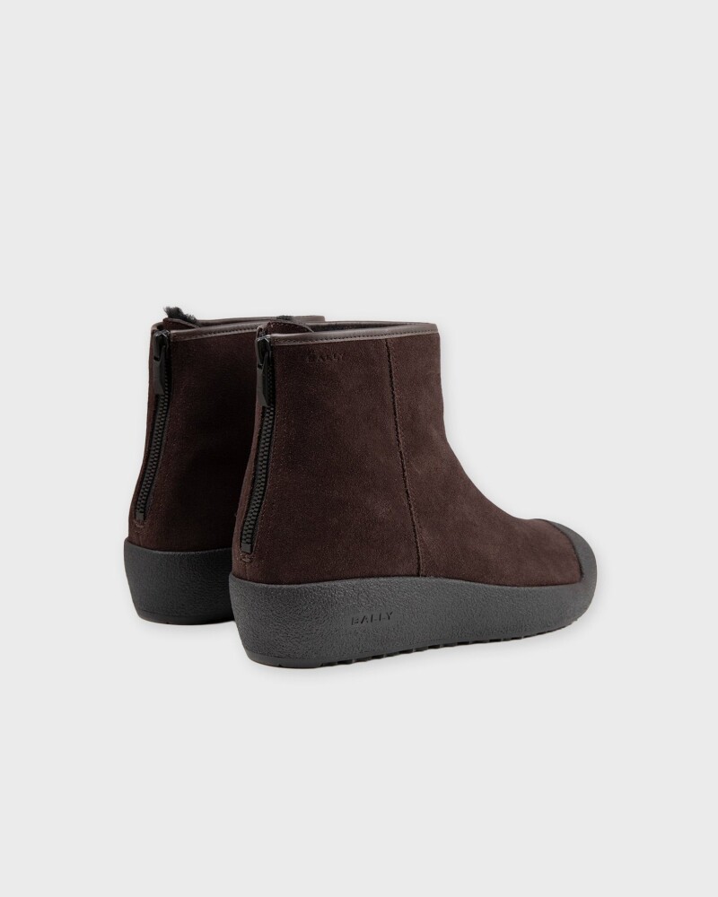 Bally Women's Guard III L Calf Suede Ebano 36 - side a