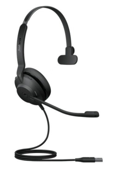 Jabra Evolve2 30 Ms Hodesett Usb-a Microsoft Teams Mono Svart