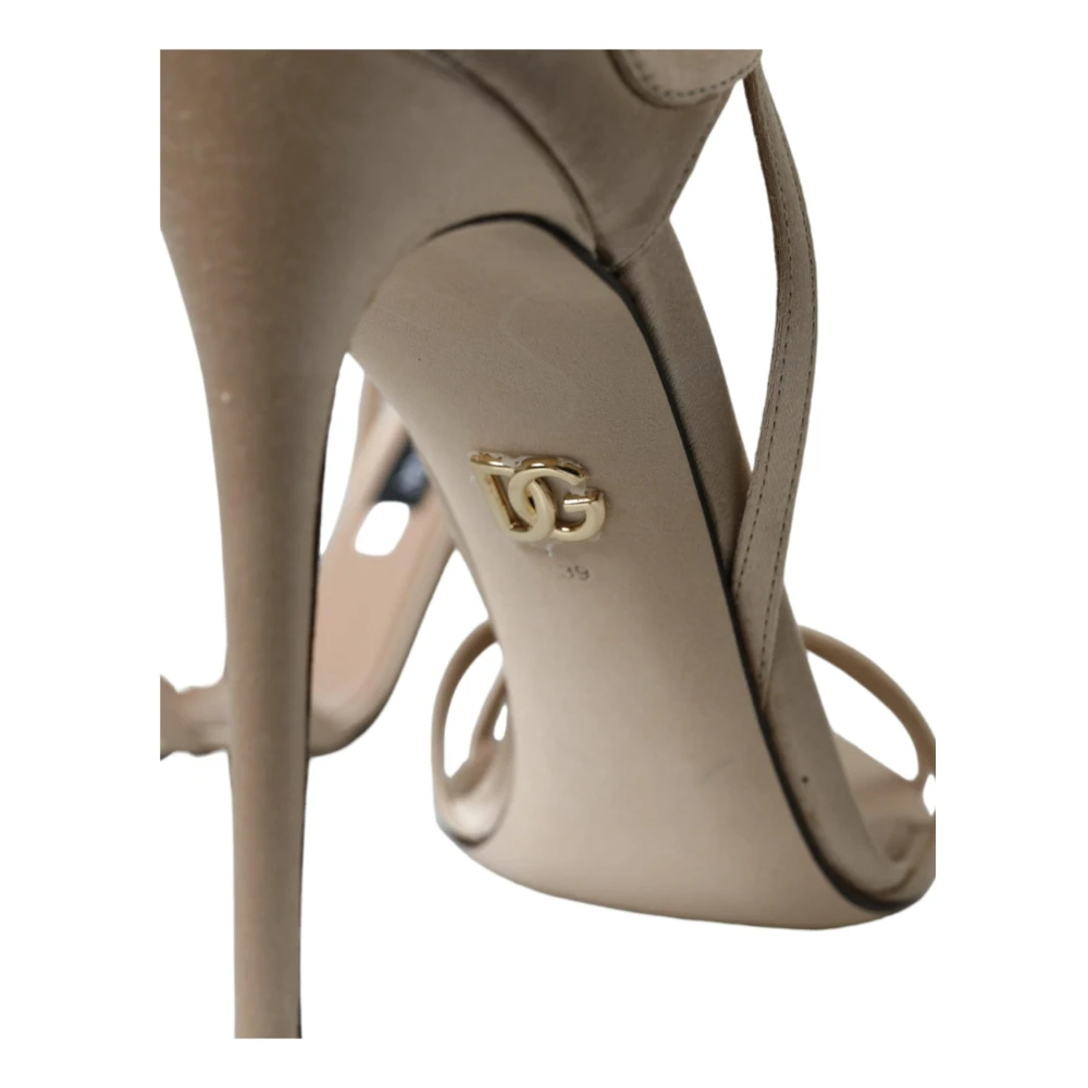Dolce & Gabbana Dame Sko Gul 39 EU - side b