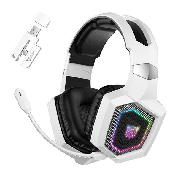 Onikuma GT806 gaming hodetelefoner Hvit