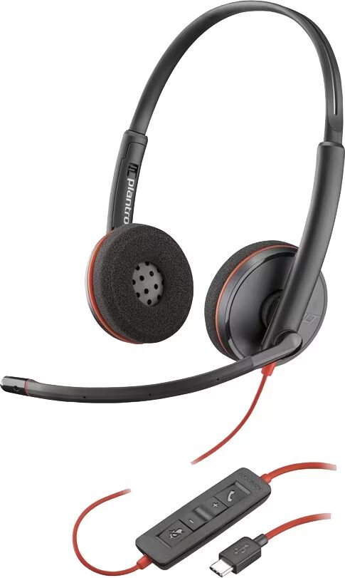 HP Poly Blackwire C3220 headsett USB-C