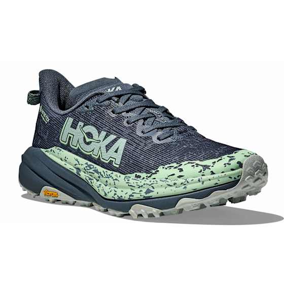 Hoka Speedgoat 6 GTX Dame Tfl/Thunder Cloud/Mint Fluorite 37 1/3 - side b