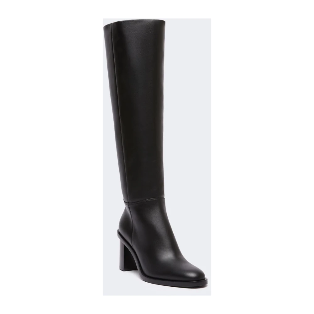Max Mara Dame Sko Svart 37 EU, - side a