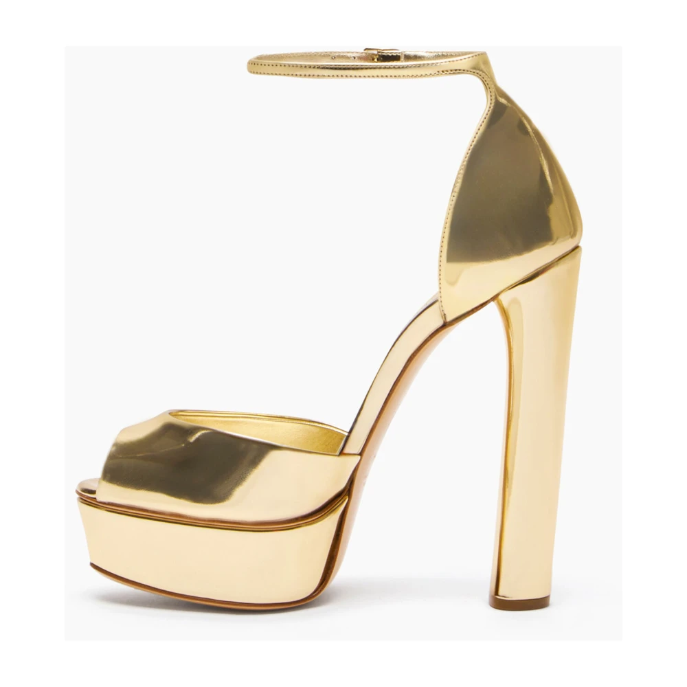 Casadei Dame Sko Gul 38 EU, - side a