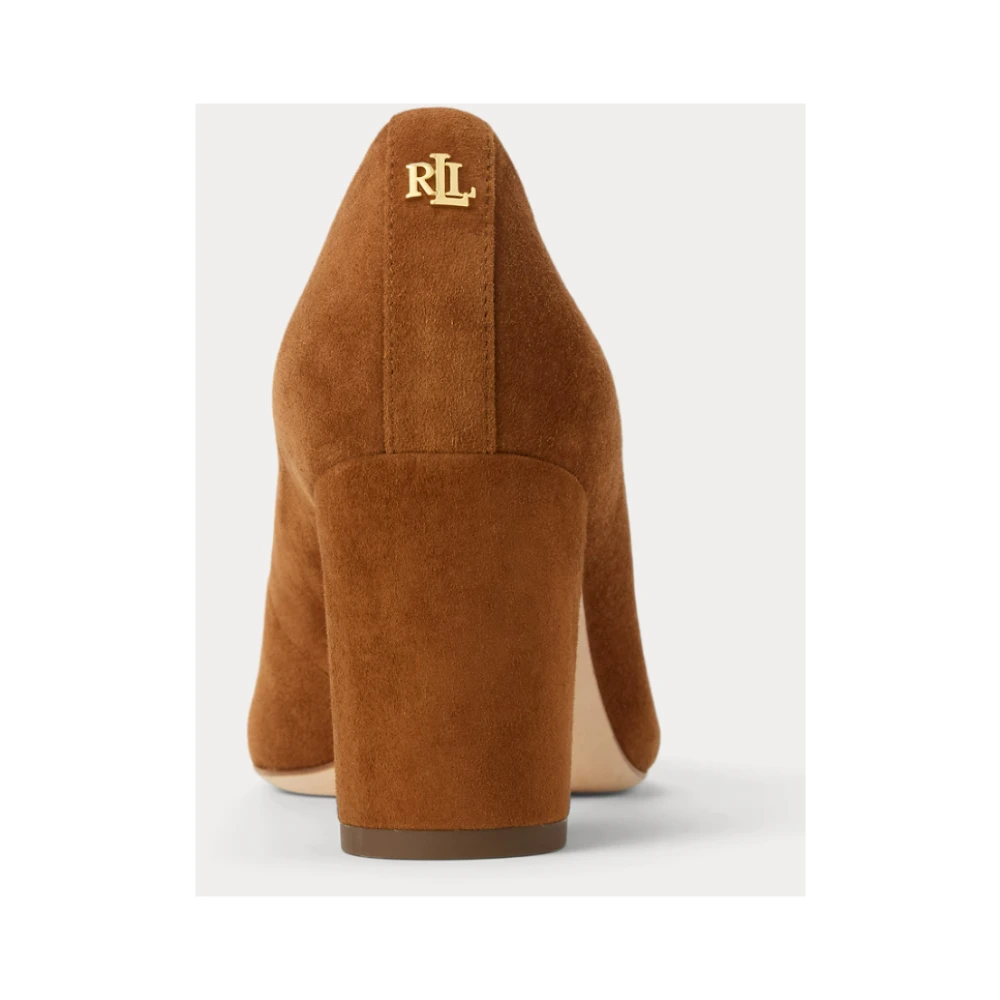 Ralph Lauren Dame Sko Brun 36 EU - side b