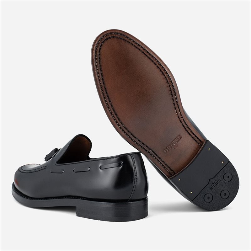 Lottusse Tassel Loafer Jocker Negro - side b